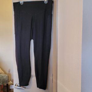 Black Ribbed Old Navy Leggings